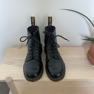 Dr. Martens 1460 Smooth Leather Lace Up Boots